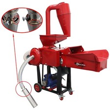 Self-absorption Straw Grass Belt Cutting Kneading Crushing Integrated Machine picture