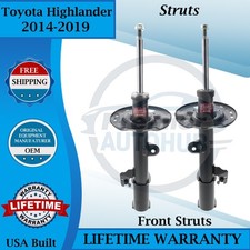 KYB Genuine OEM Front Struts For 2014-2019 Toyota Highlander Lifetime Warranty picture