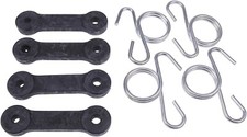 HOLDWELL 4 PCS Bagger Latch Grass Chute with Hook Bagger Latch Straps Compati... picture