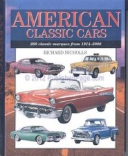 American Classic Cars - 300 Classic Marques From 1914-2000 - Hardcover - GOOD picture