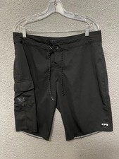 Billabong Platinum X All Day Boardshorts Mens Size 34 Swim Trunks Black picture