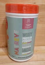 NATREVE New Zealand 100% Grass-Fed Whey Protein Powder FUDGE BROWNIE 24.7 no gmo picture