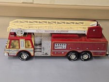 Nylint Metal Fire Truck Watee Cannon Vintage picture