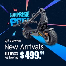 CUNFON RS500 Max Speed 25Mph Max Range 35Miles Electric Scooter for Adults&Teens picture
