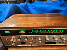 Beautiful🔥 Sansui QR-4500  Quad Stereo Receiver - Silver Face Rare - Serviced picture