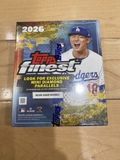 2026 Topps Finest Baseball Sealed Mega Box New Release In Hand READY TO SHIP picture