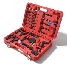 27PCS Air Hammer Kit Multi-functional Pneumatic Hammers Piece Chisel Set 2500BPM picture