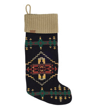 NEW Pendleton Christmas Stocking tribal Four Corners CROSS Pattern NWT picture