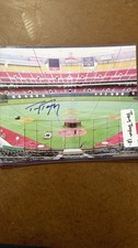 Tony Taylor Signed 8x10 Photo Philadelphia Phillies Autographed MLB Infielder picture