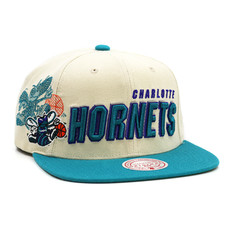 Mitchell & Ness Charlotte Hornets NBA hat / cap adjustable snapback picture
