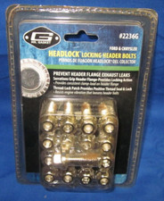 Mr Gasket 2236G ~ Headlock Locking Header Bolts, Ford & Chrysler picture