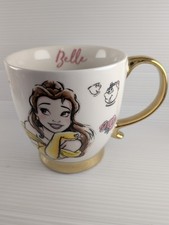 Disney Princess Belle Mug Zrike Brands Beauty & The Beast Gold Handle R Squared  picture