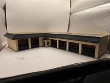 CLAY SERVICE CENTER ASSEMBLED PRINT ON DEMAND HO SCALE BUILDING/DIORAMA picture