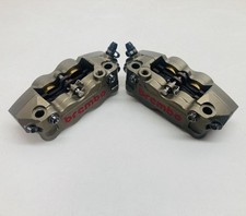 BREMBO P4 32/36 CNC Billet 108mm Front Brake Calipers Titanium Pistons CBR GSXR picture