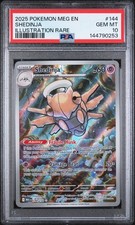 PSA 10 Shedinja #144 Illustration Rare - Pokemon EN Mega Evolution GEM MINT picture