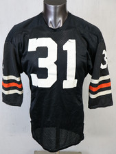 Vintage Southland Athletic Texas Black Orange White Football Jersey #31 Size M picture