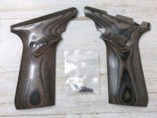 Browning Buckmark UFX Wood Grips Super Walnut Dark Brown Smooth Finish w/ Screws picture