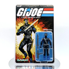 Super7 ReAction+ G.I. Joe Commando SNAKE EYES 3.75