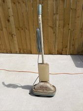 Vintage Eureka Model 21 Floor Buffer Polisher Scrubber Aqua Blue picture