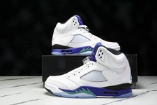 Jo*dan 5 Retro Grape HQ7978-100 Men's Athletic shoes Size 4-13 picture