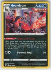 Holo Houndoom 096/163 Rare Battle Styles Near Mint picture
