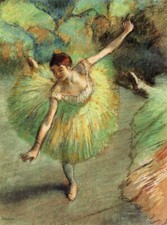 Dancer Tilting by Edgar Degar, Hand-painted oil painting Reproduction 075 picture