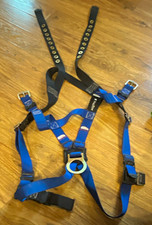 FallTech 7016 Universal Full Body Safety Harness, Blue with D-Ring picture