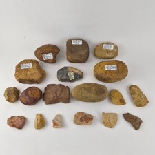 Vintage Native American Artifacts Lot Axes, Celts, Hammerstones & Scraping Tools picture