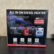 WIPPRO Diesel Heater 8KW, 12V 24V 110V All-in-One 1.6 Gallon picture