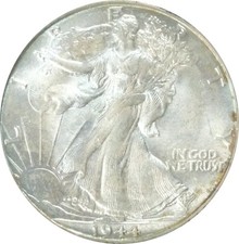 1944 D MS65 Walking Liberty Half Dollar PCGS OGH 2601488 picture