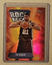 Tim Duncan 1998-99 Topps Chrome SP Season's Best Refractor Insert #17 - Spurs 🔥 picture