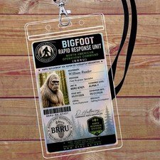 Bigfoot Rapid Response ID Card: Personalized. picture