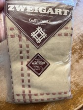 Vintage Zweigart Hearthside Afghan Cross Stitch Fabric 55 x 48 New picture