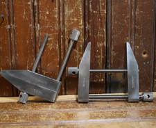 L.S. STARRETT MACHINIST'S PARALELL CLAMP LOT PAIR D-161 2-1/2