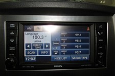 2008-2010 Jeep Grand Cherokee Radio Receiver AM-FM-DVD Face Plate ID RER OEM picture