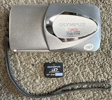 Olympus Camedia Stylus D-580 Digital Camera w 2GB SD Tested Working picture