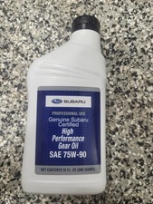 Subaru High Performance Gear Oil 75W-90 (OEM Product for Subaru Gear Box) picture