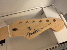 Genuine Fender STANDARD Strat Neck 21 Med Jumbo Frets 9.5 Modern C Maple  picture