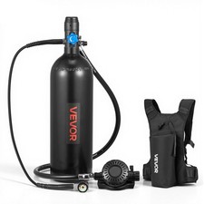 VEVOR Mini Scuba Tank 1.9L Portable Diving Lung Tank with Backpack 30-35 min picture