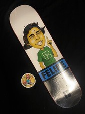 RARE Felipe Gustavo MVP Foil Plan B Pro Model Skateboard Deck in Shrink picture