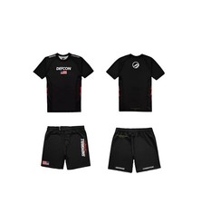 New DEFCON x SHOYOROLL Rashguard Batch #138 VIOLENT Bjj Brazilian (Black) picture