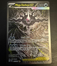 Mega Darkrai EX 116/084 ME05 Pitch Black Ultra Rare Holo Full Art Pokemon picture