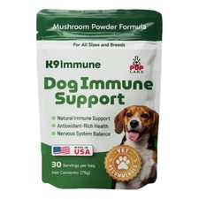 Pup Labs K9 Immune, All-Natural Mushroom Powder for Dogs for Immunity-30 Serving picture