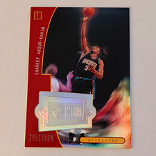 Upper Deck 1999 SPx 2000 Spectrum Shareef Abdur-Rahim Grizzlies #155/75 picture