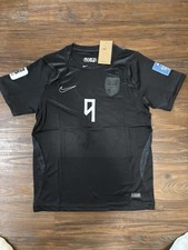 Nike Norway National Team Erling Haaland #9 Black Men’sMedium Soccer Jersey picture
