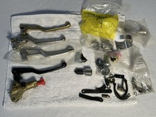 Lot  Ducati Brake Parts NOS Brembo Lever Tubing  Mounting Brackets New And Used picture