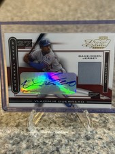 Playoff 2003 Piece of the Game Auto Jersey Vladimir Guerrero POG-100 #9/150 picture