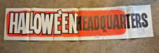 Vintage Ben Franklin 5 and Dime Store 3-part Halloween Window Sign 102