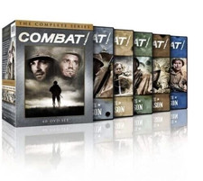 New COMBAT THE COMPLETE SERIES SEASONS 1-5 (DVD, 2013, 40-Disc Set) picture