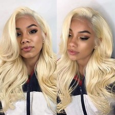 13x4 Lace Front Human Hair Wigs 613 Body Wave Density picture